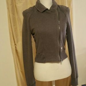 Abercrombie Gray Long-sleeve Jacket Riders